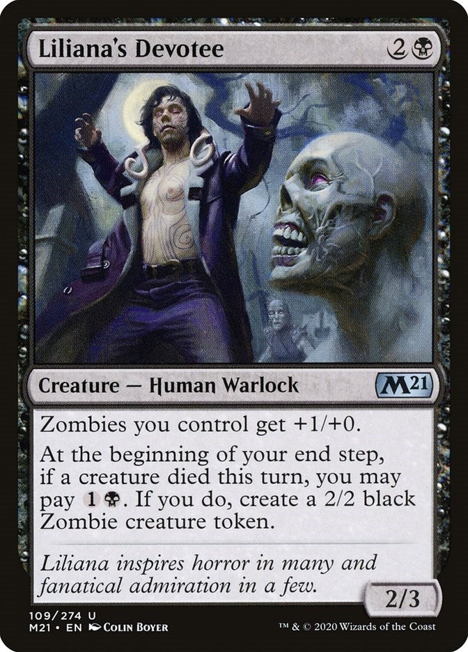 Liliana’s Devotee (109) [M21] - MTG Single
