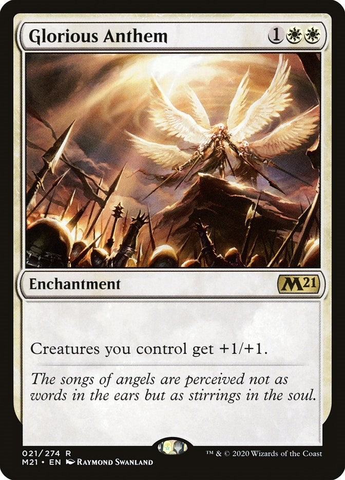 Glorious Anthem (21) [M21] - MTG Single