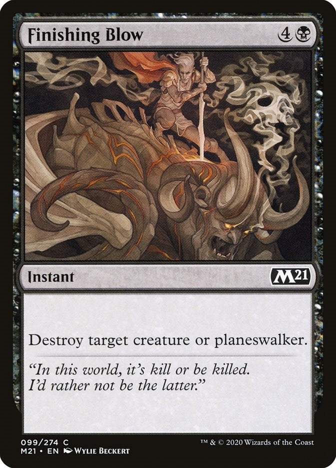 Finishing Blow (99) [M21] - MTG Single