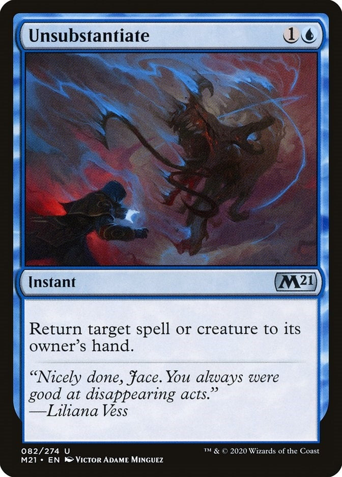 Unsubstantiate (82) [M21] - MTG Single