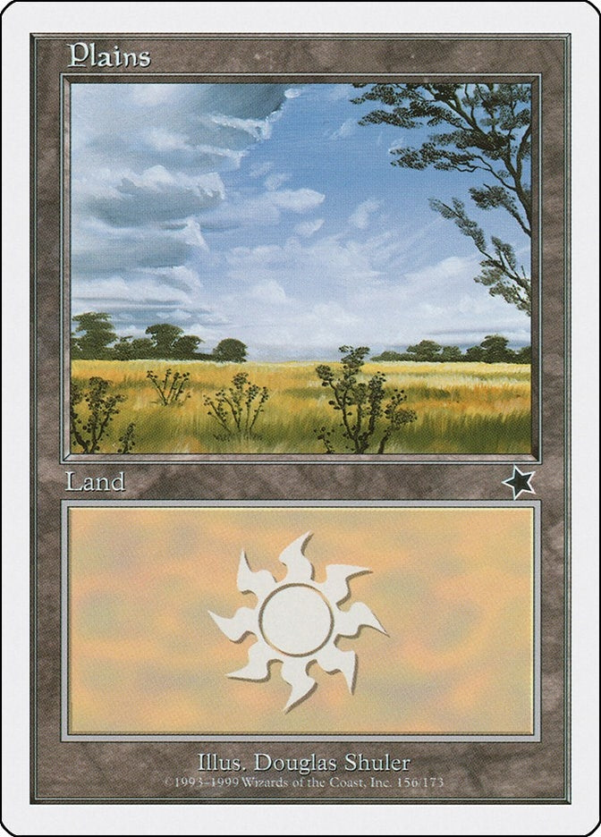 Plains (156) (156) [S99] - MTG Single