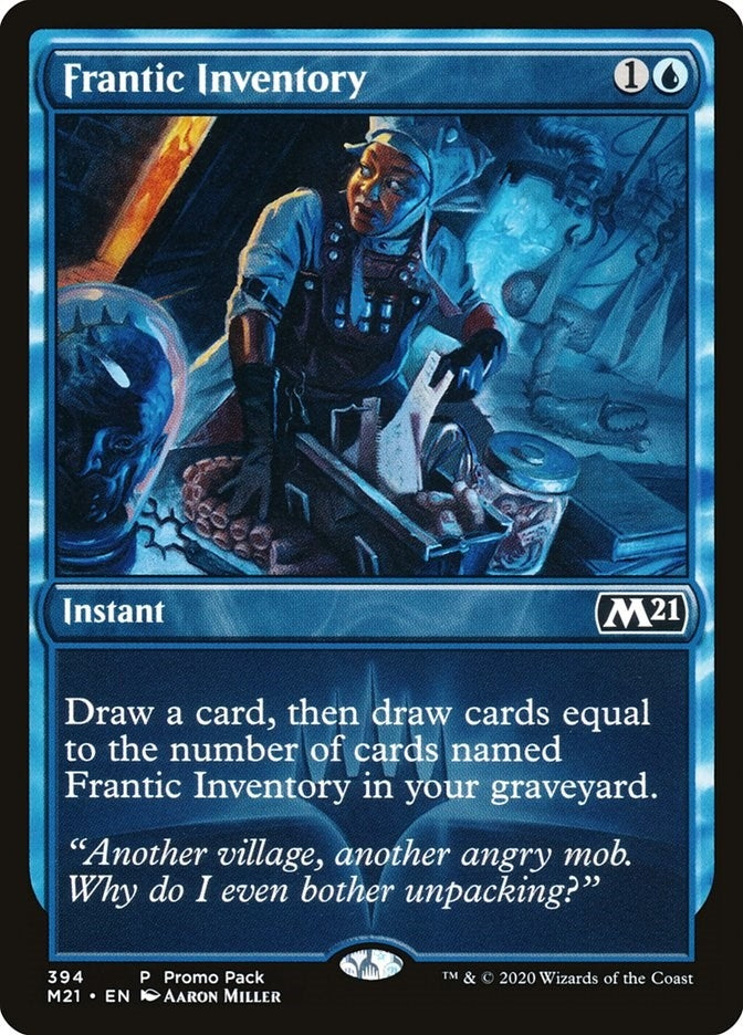 Frantic Inventory (394) [PPM21] - MTG Single