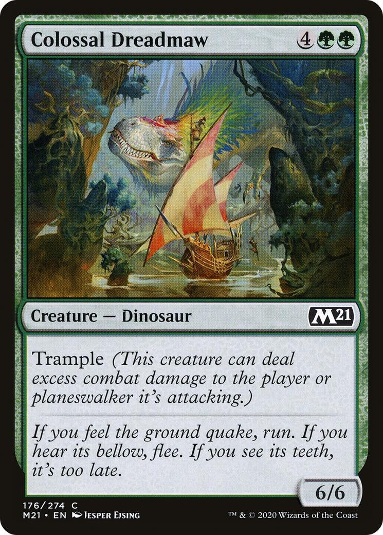 Colossal Dreadmaw (176) [M21] - MTG Single