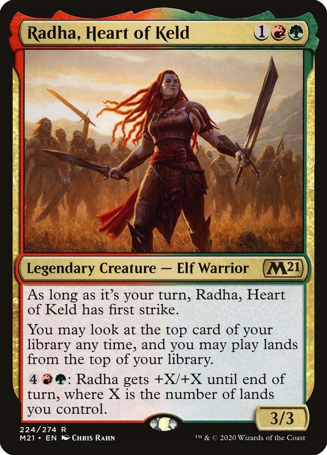 Radha Heart of Keld (224) [M21] - MTG Single