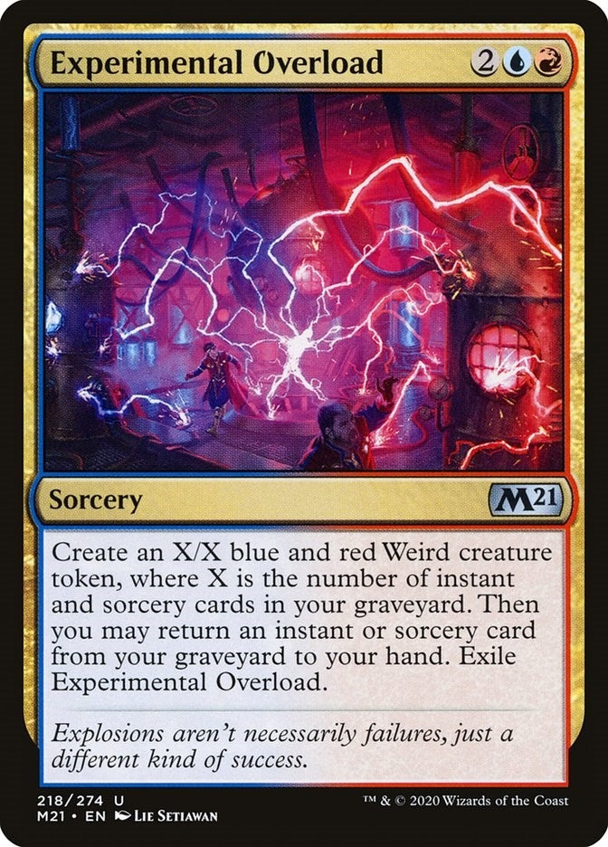 Experimental Overload (218) [M21] - MTG Single