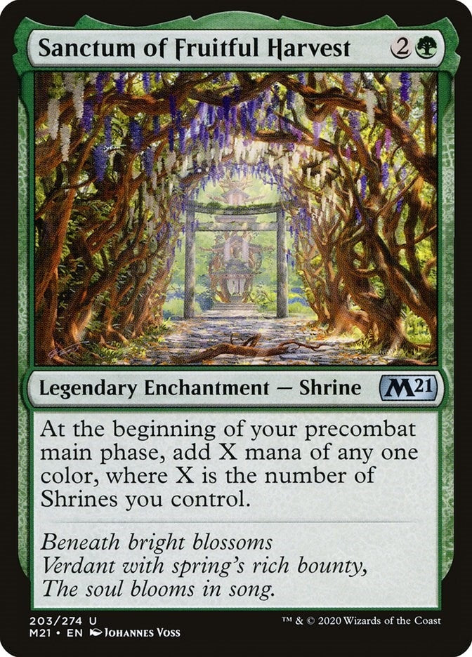 Sanctum of Fruitful Harvest (203) [M21] - MTG Single