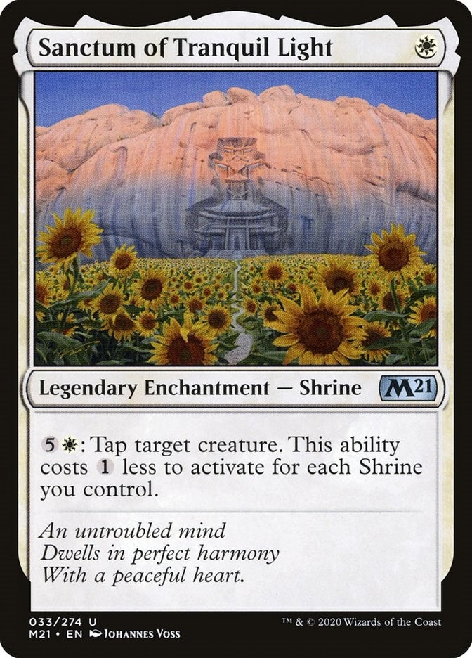 Sanctum of Tranquil Light (33) [M21] - MTG Single