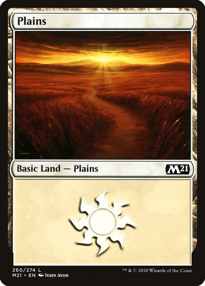 Plains (260) [M21] - MTG Single