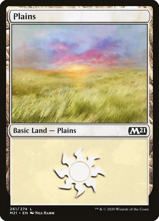 Plains (261) (261) [M21] - MTG Single