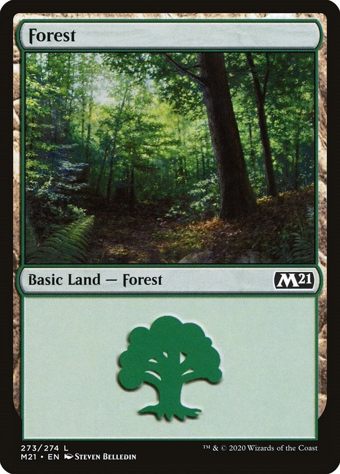 Forest (273) (273) [M21] - MTG Single