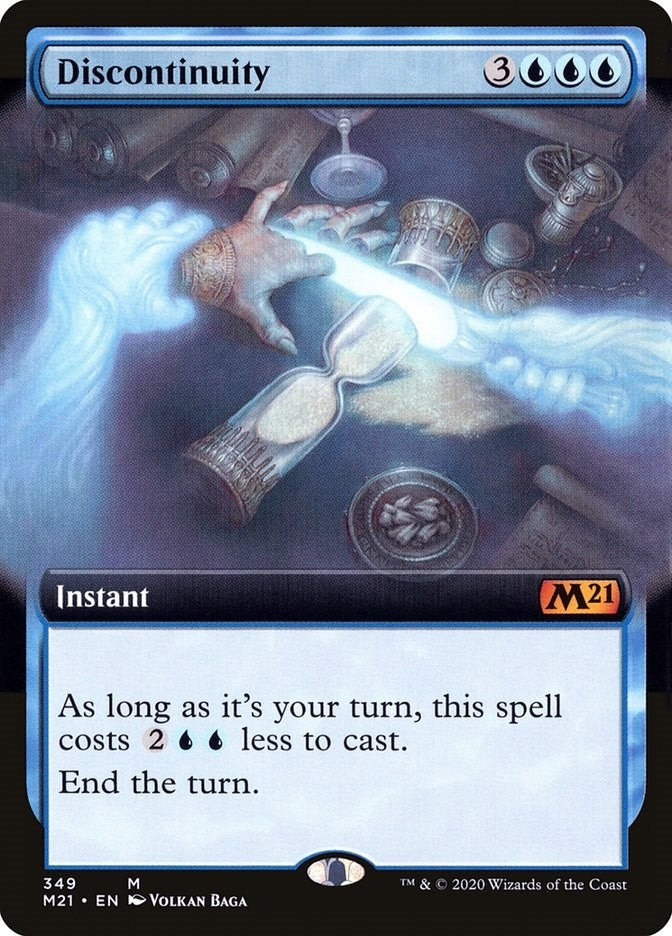 Discontinuity (Extended Art) (349) [M21] - MTG Single