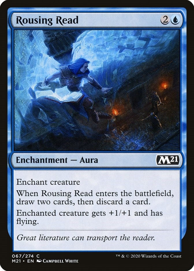Rousing Read (67) [M21] - MTG Single