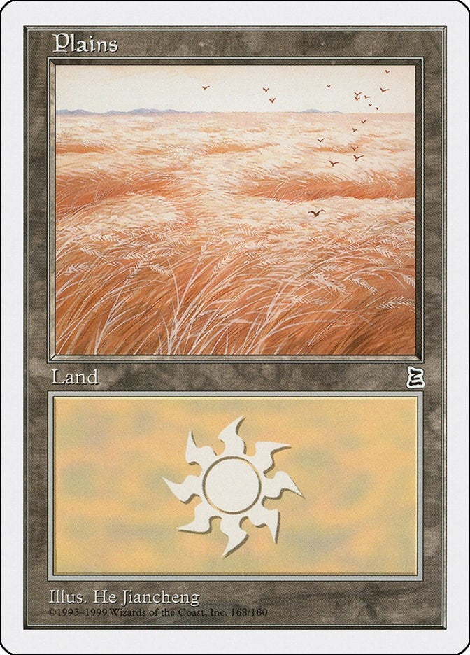 Plains (168) (168) [PTK] - MTG Single