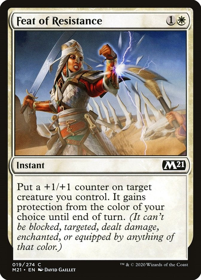 Feat of Resistance (19) [M21] - MTG Single