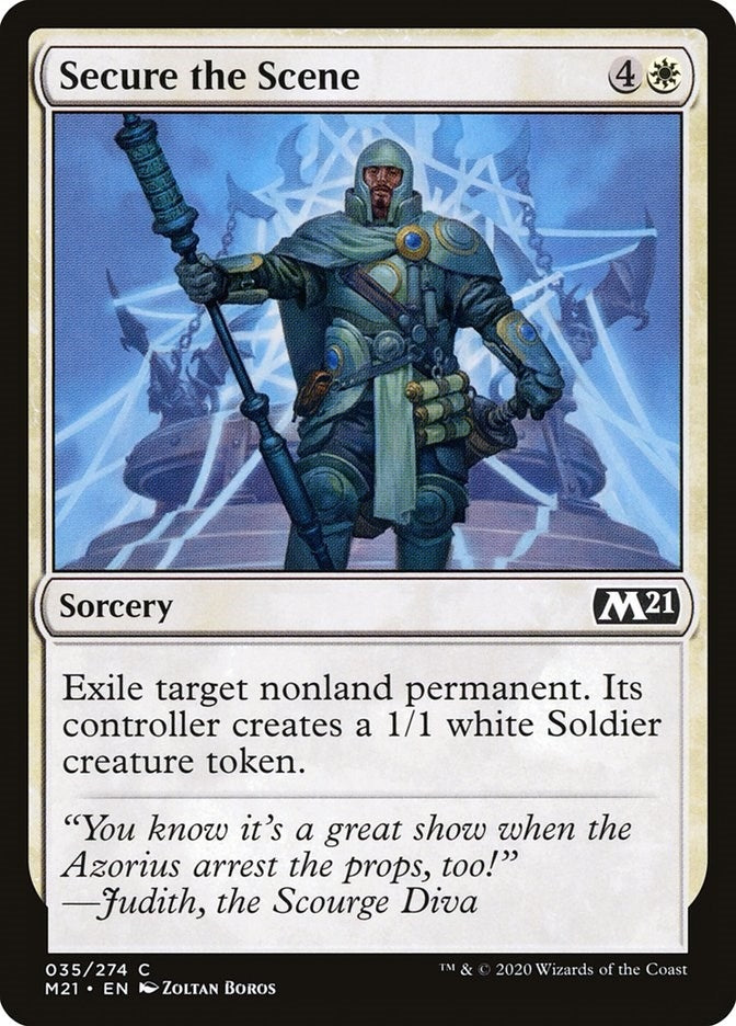 Secure the Scene (35) [M21] - MTG Single