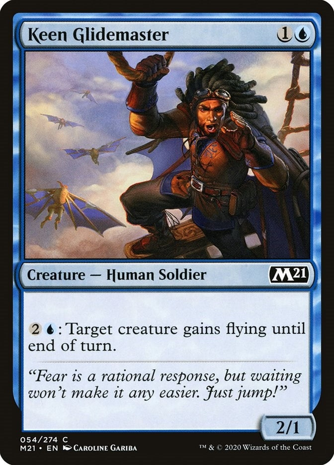 Keen Glidemaster (54) [M21] - MTG Single