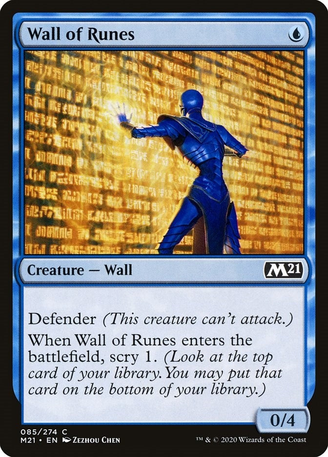 Wall of Runes (85) [M21] - MTG Single