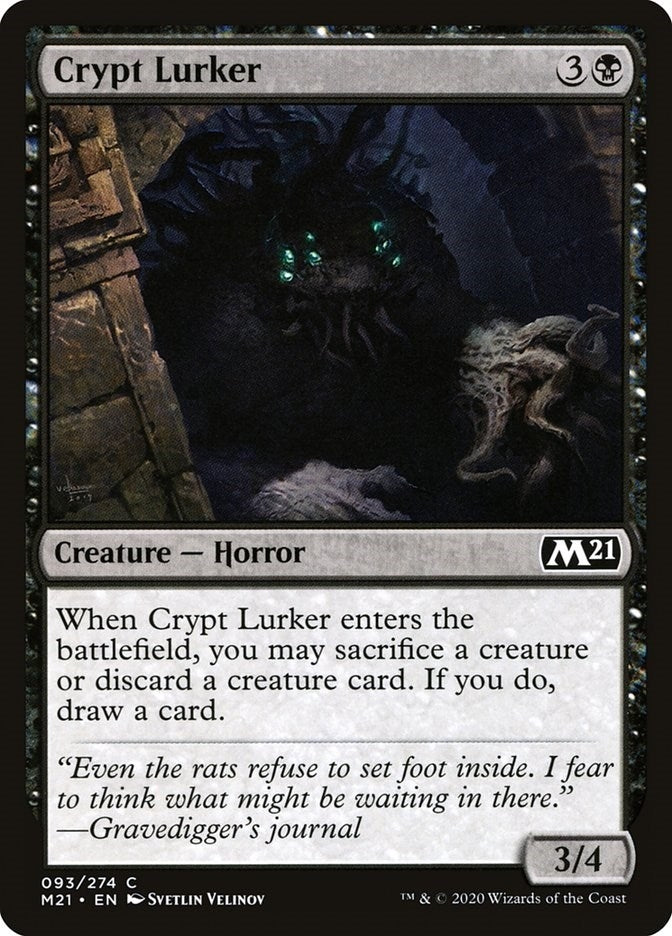 Crypt Lurker (93) [M21] - MTG Single