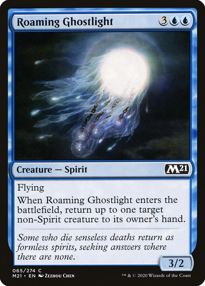 Roaming Ghostlight (65) [M21] - MTG Single
