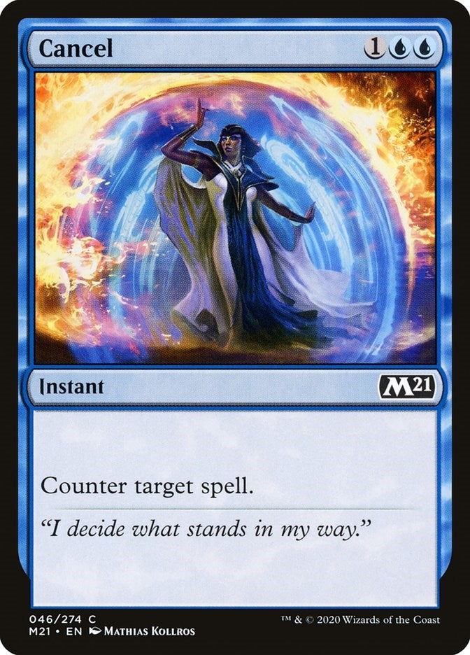 Cancel (46) [M21] - MTG Single