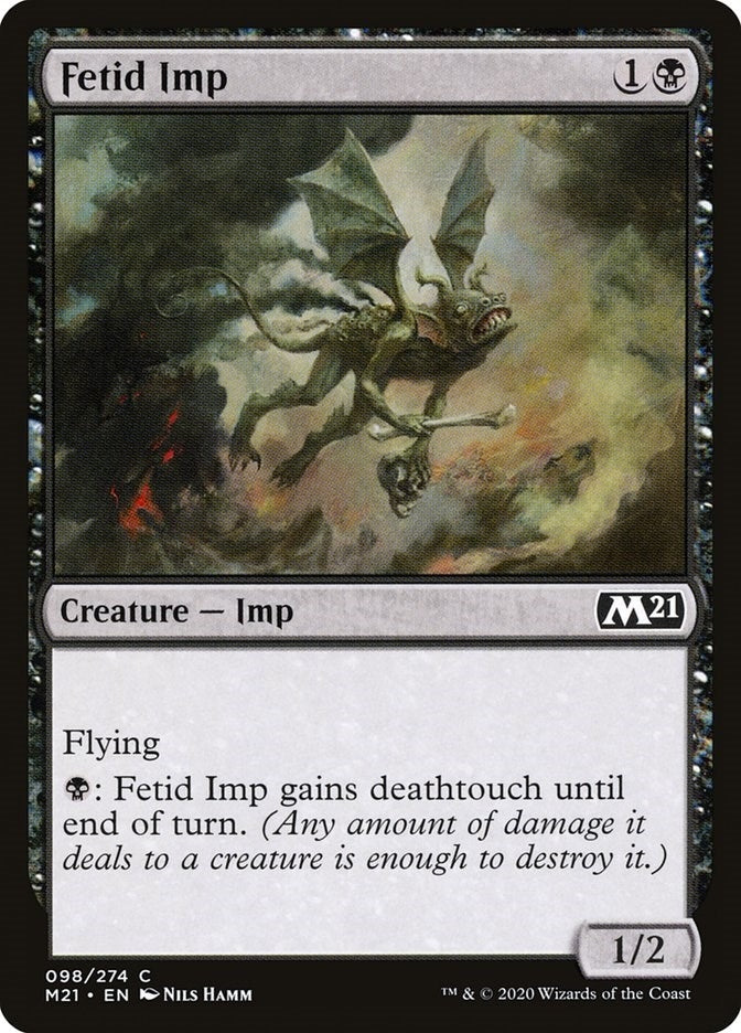 Fetid Imp (98) [M21] - MTG Single