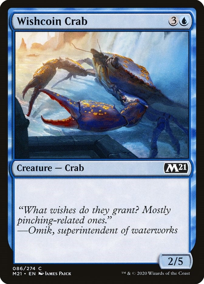 Wishcoin Crab (86) [M21] - MTG Single