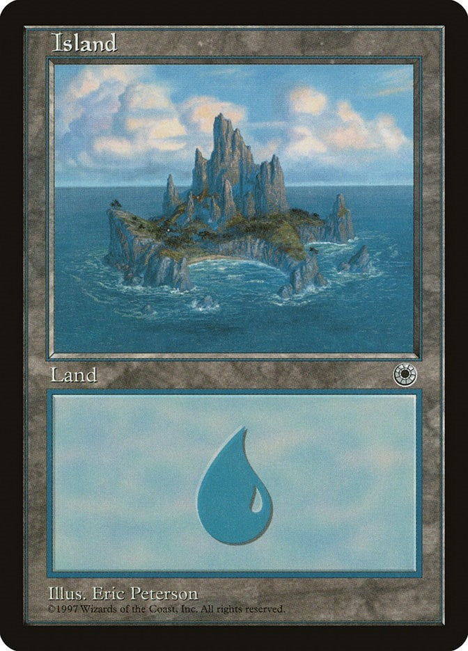 Island (Castle Cove) (208) [POR] - MTG Single