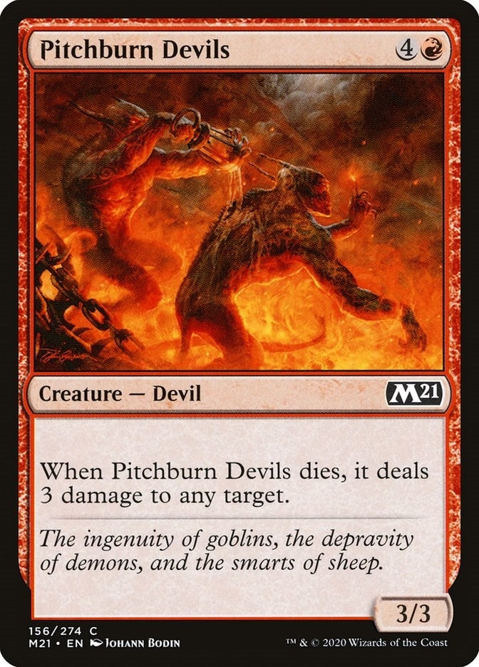 Pitchburn Devils (156) [M21] - MTG Single