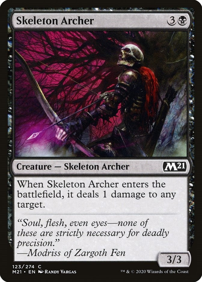 Skeleton Archer (123) [M21] - MTG Single