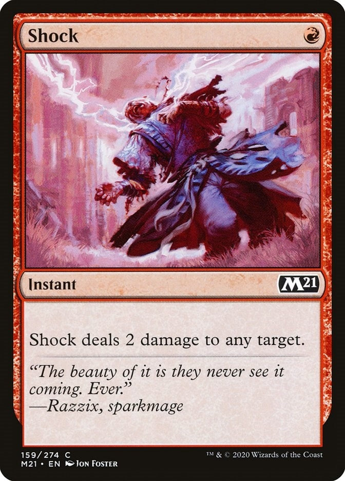 Shock (159) [M21] - MTG Single