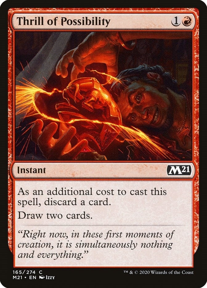 Thrill of Possibility (165) [M21] - MTG Single