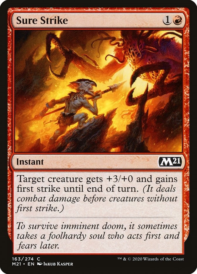Sure Strike (163) [M21] - MTG Single