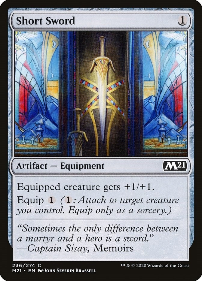 Short Sword (236) [M21] - MTG Single