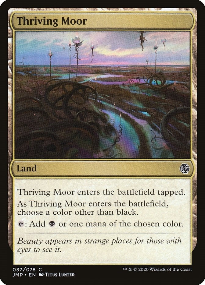 Thriving Moor (37) [JMP] - MTG Single