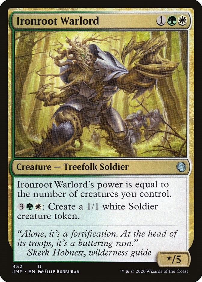 Ironroot Warlord (452) [JMP] - MTG Single
