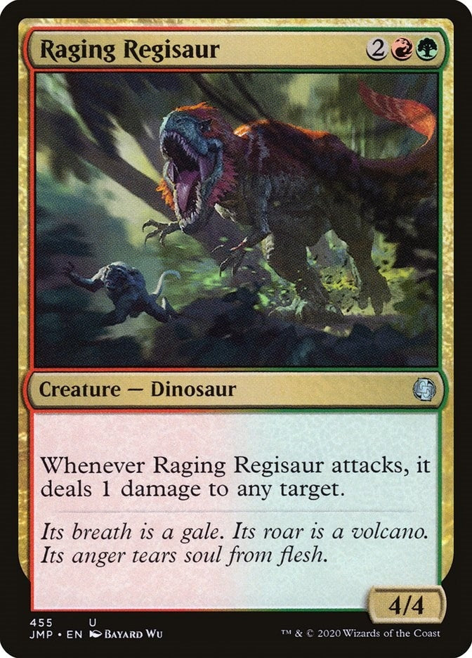 Raging Regisaur (455) [JMP] - MTG Single
