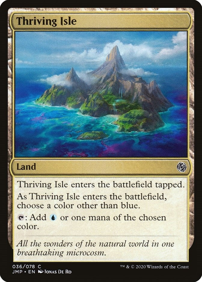 Thriving Isle (36) [JMP] - MTG Single