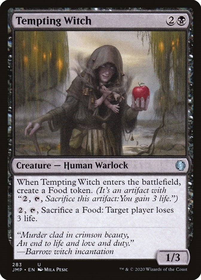 Tempting Witch (283) [JMP] - MTG Single