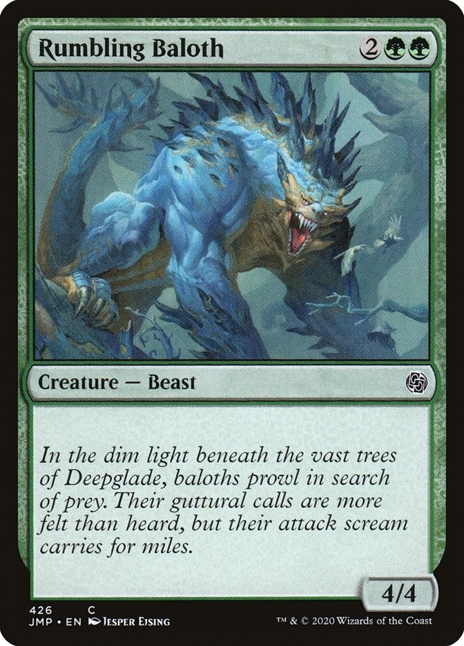 Rumbling Baloth (426) [JMP] - MTG Single
