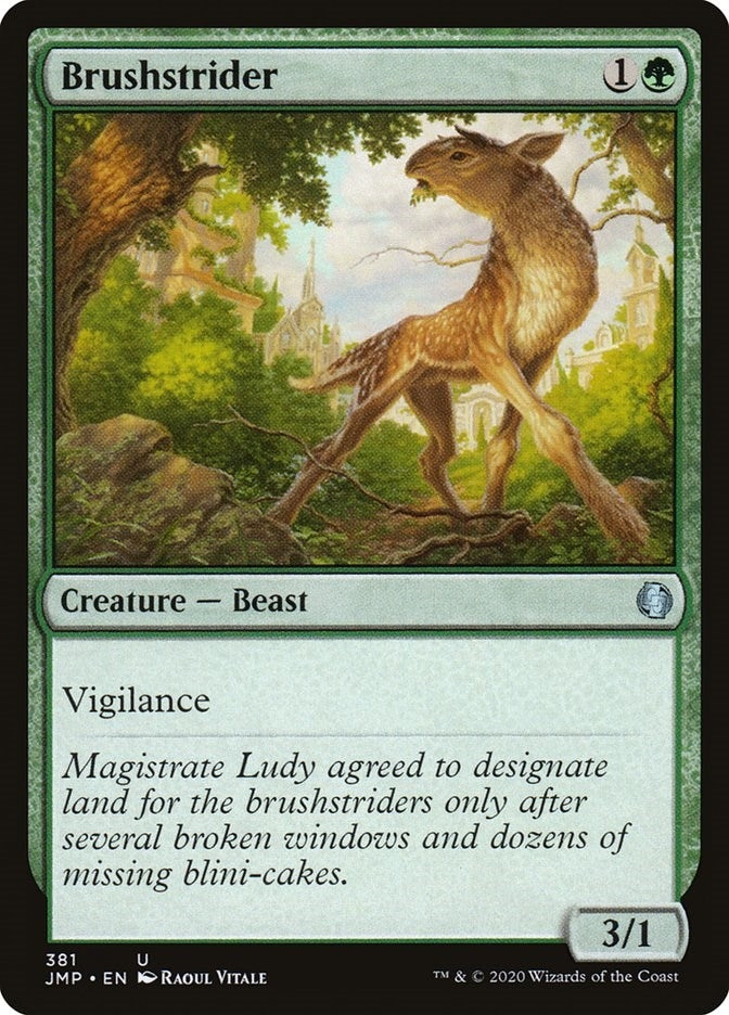 Brushstrider (381) [JMP] - MTG Single