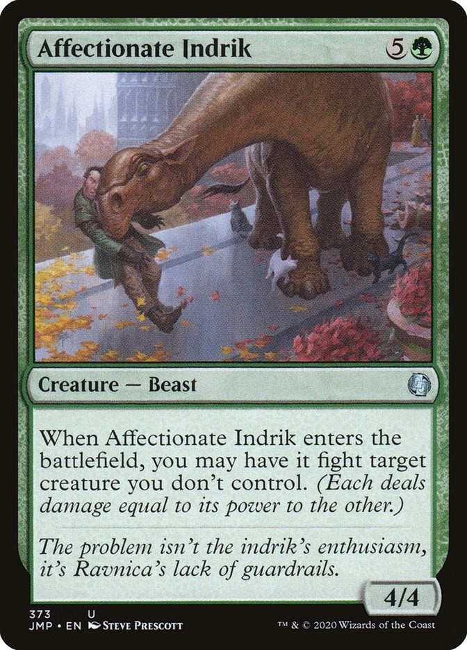 Affectionate Indrik (373) [JMP] - MTG Single