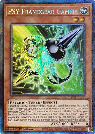 PSY-Framegear Gamma (CR) (36) (TOCH) - YuGiOh Single