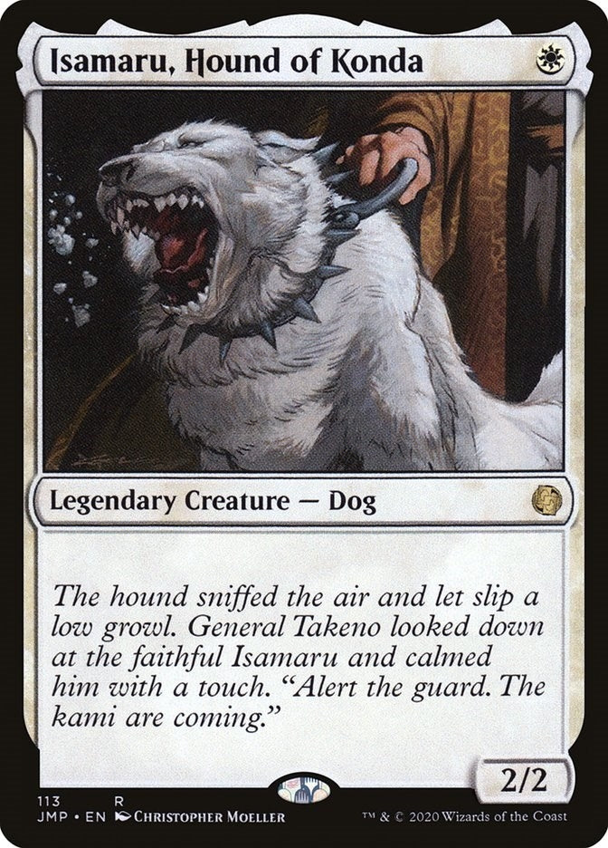 Isamaru Hound of Konda (113) [JMP] - MTG Single