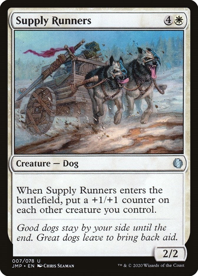 Supply Runners (7) [JMP] - MTG Single