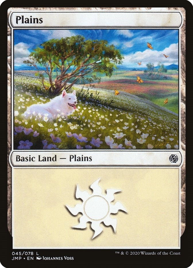 Plains (45) (45) [JMP] - MTG Single