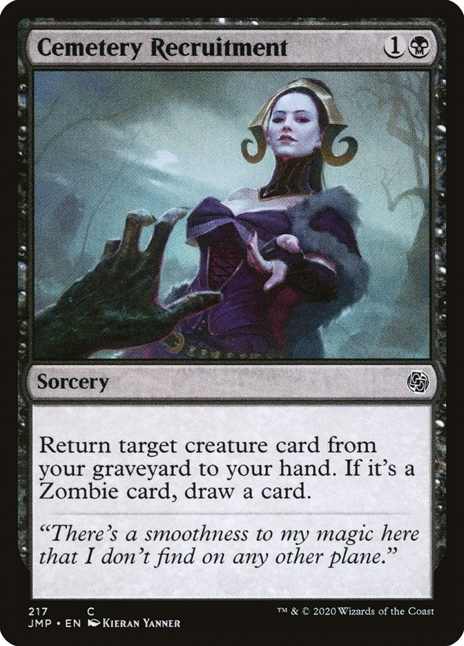 Cemetery Recruitment (217) [JMP] - MTG Single