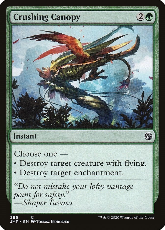 Crushing Canopy (386) [JMP] - MTG Single