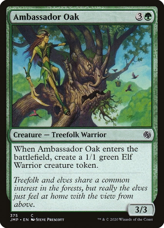 Ambassador Oak (375) [JMP] - MTG Single