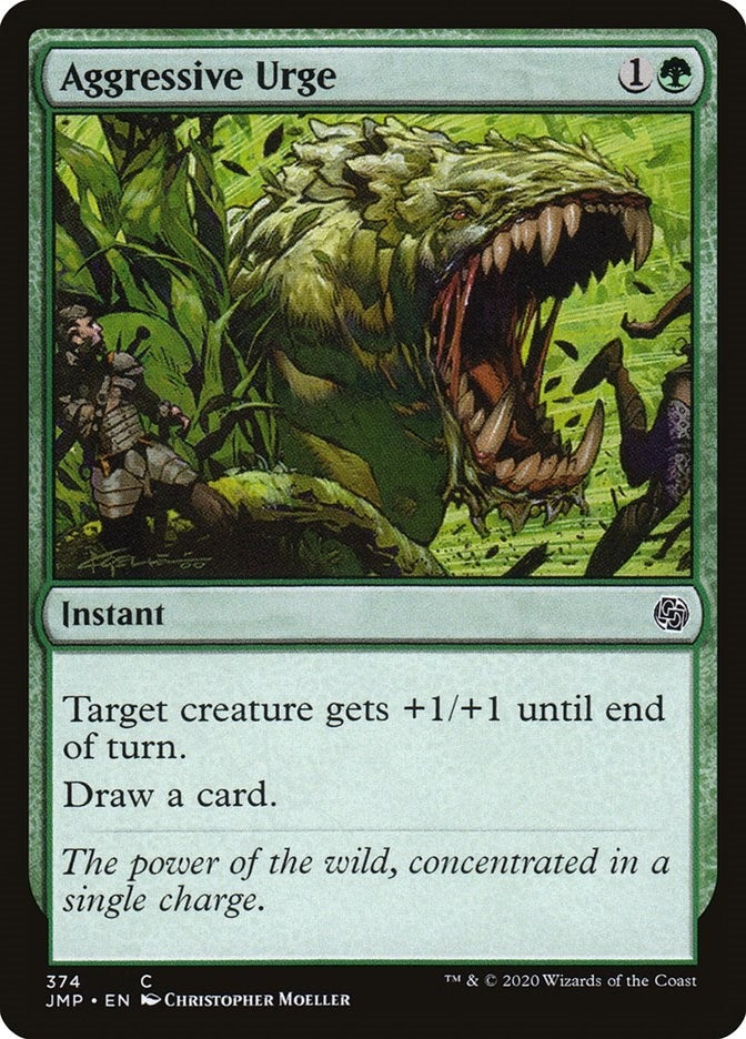 Aggressive Urge (374) [JMP] - MTG Single
