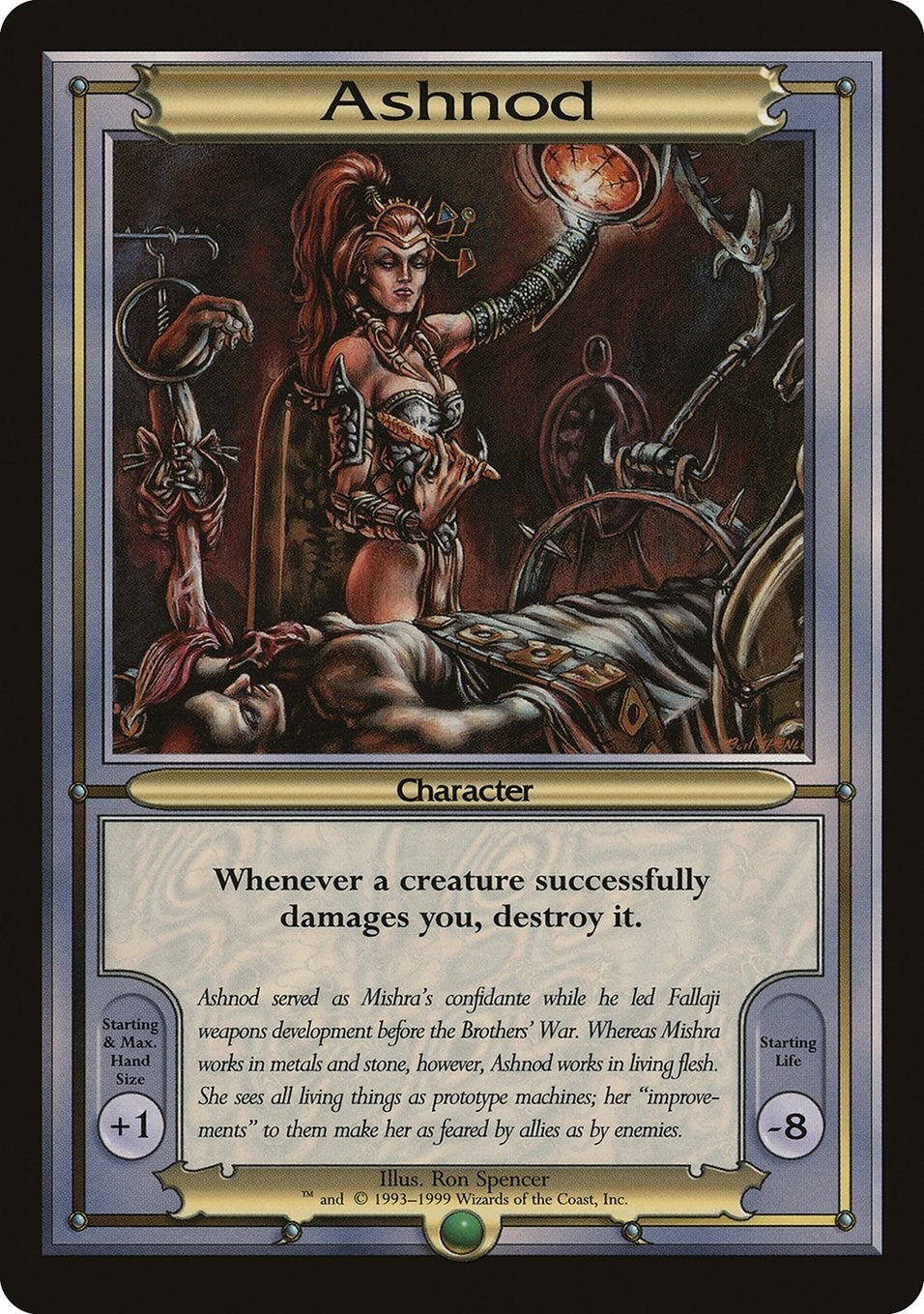 Ashnod (Oversize) [VNG] - MTG Single